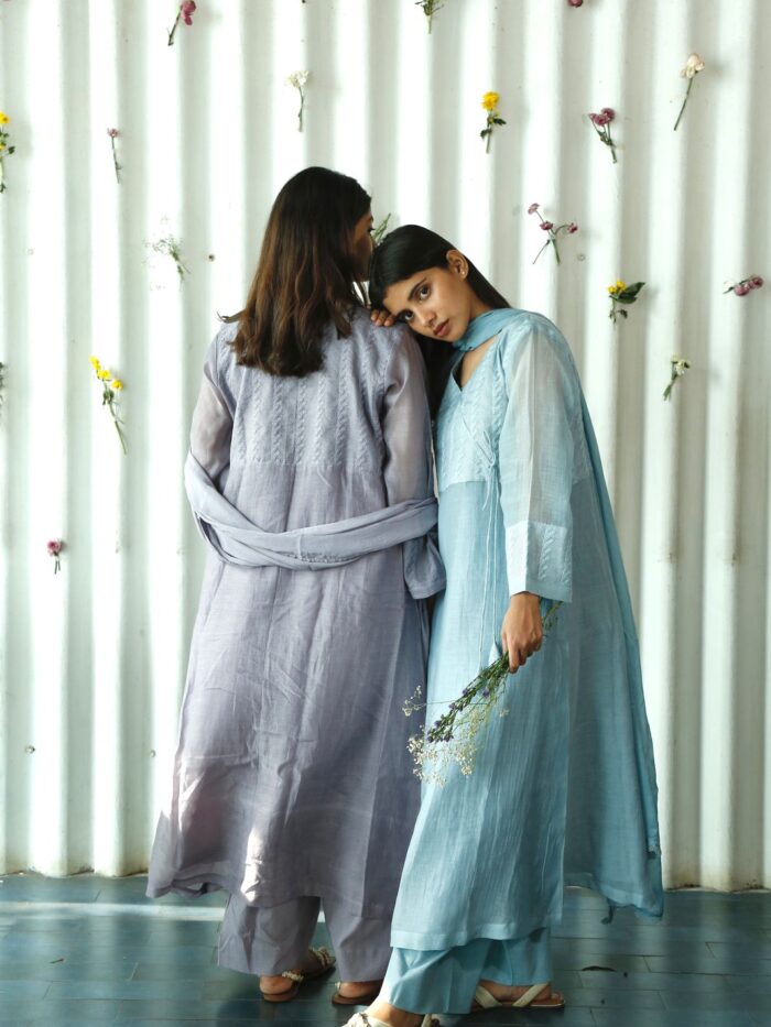 kota embroidered suit